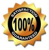 100% satisfaction guaranteed
